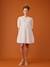 Robe grossesse boutonnée en broderie anglaise écru - vertbaudet enfant 