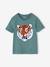 Tee-shirt garçon motif à sequins réversibles blanc+bleu nuit+bleu océan+écru+vert d'eau - vertbaudet enfant 