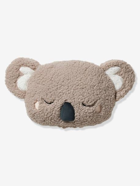 Coussin koala en sherpa gris - vertbaudet enfant 
