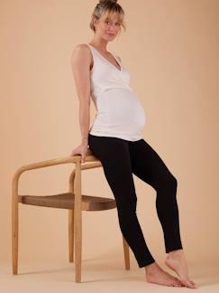 Zwangerschapskleding-Lange zwangerschapslegging van katoengaas ENVIE DE FRAISE