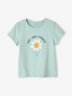 Meisje-T-shirt met tekst meisjes