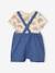 Ensemble bébé T-shirt + salopette short Disney Le Roi Lion indigo - vertbaudet enfant 
