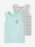 Set van 2 tanktops voor jongens veel groen - vertbaudet enfant 