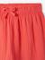 Pantalon fille legging large blanc imprimé+corail+mauve+vert sauge - vertbaudet enfant 