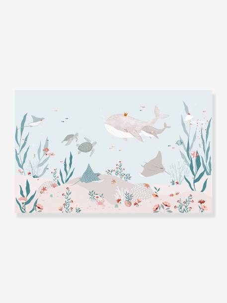 Papier peint intissé DREAMY SEABED - bleu - vertbaudet enfant 