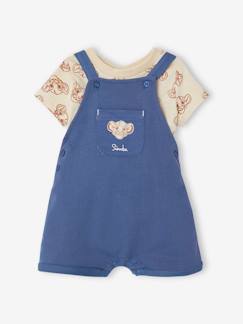 Babyset met T-shirt + korte tuinbroek Disney® Lion King  - vertbaudet enfant