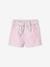 Short bébé avec sa ceinture fleurie lilas - vertbaudet enfant 