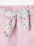 Short bébé avec sa ceinture fleurie lilas - vertbaudet enfant 