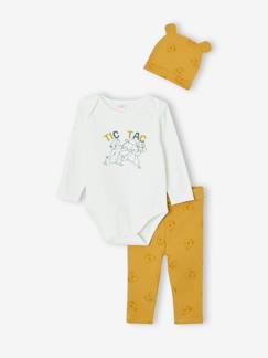 -Ensemble bébé garçon body + pantalon + bonnet Disney® Tic & Tac