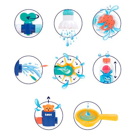 Grand circuit d'eau - bleu - vertbaudet enfant 