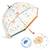 Parapluie adulte Petites fleurs rose - vertbaudet enfant 