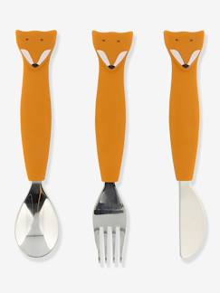 Puériculture-Repas-Vaisselle, coffret repas-Lot de 3 couverts 2e âge Animal