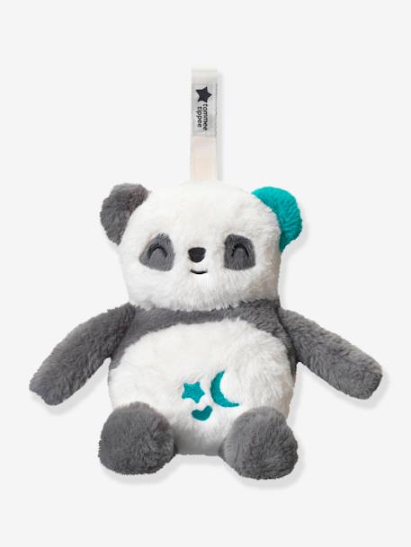Peluche aide au sommeil lumineuse et sonore Deluxe TOMMEE TIPPEE Pippo le panda gris - vertbaudet enfant 