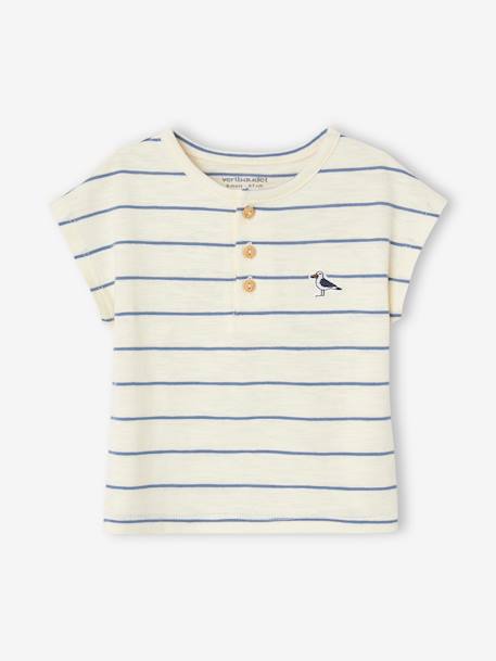 Ensemble bébé T-shirt et short menthe - vertbaudet enfant 