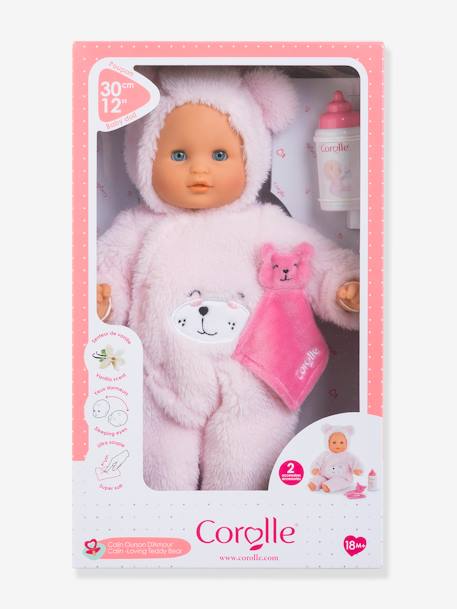 Poupon bébé câlin ourson d'amour - rose - vertbaudet enfant 