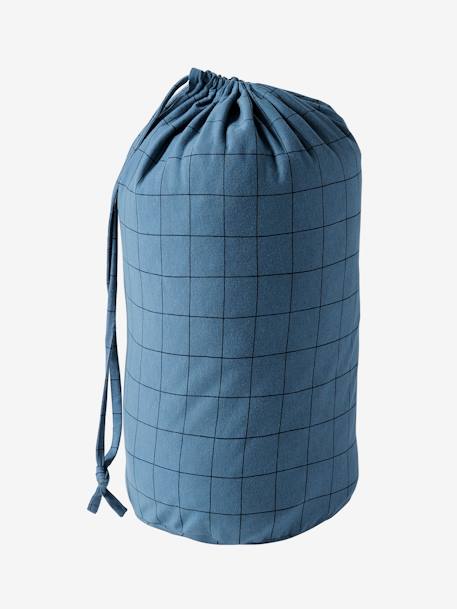 Sac de couchage Ourson, avec coton recyclé bleu - vertbaudet enfant 