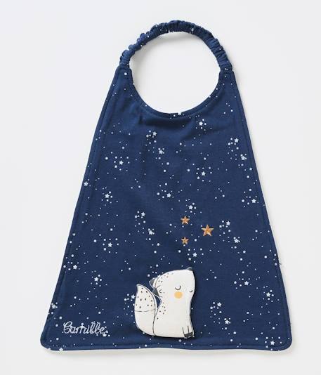 Grand bavoir beige ourson+bleu glacier+gris chiné+souris - vertbaudet enfant 