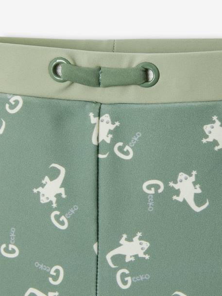 Zwemshort voor jongensbaby gekko korstmos - vertbaudet enfant 