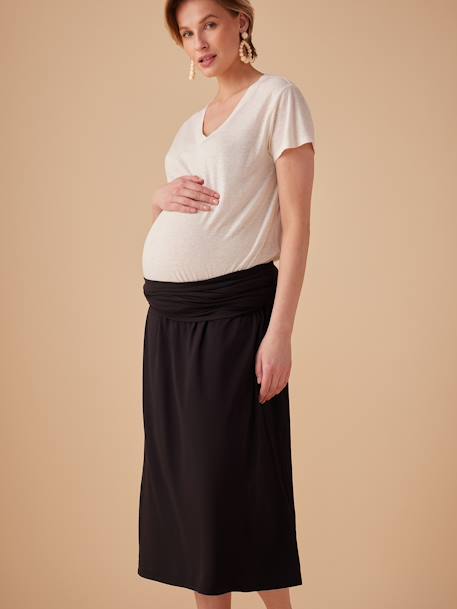 1 zwangerschapsjurk, 7 looks Fantastic Dress ENVIE DE FRAISE zwart - vertbaudet enfant 