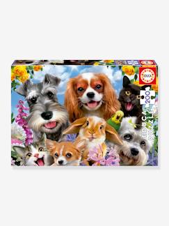 Jouet-Jeux éducatifs-Puzzles-Puzzle 200 pièces : Selfie d'Animaux -