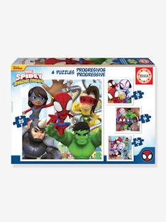 Speelgoed-4 progressieve puzzels Spidey & His Amazing Friends - EDUCA