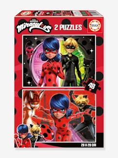 -Puzzle 2 x 48 pcs Miraculous Ladybug - EDUCA