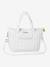 Sac à langer en gaze de coton Plume beige imprimé+blanc imprimé+IVOIRE IMPRIME+ivoire végétal+vanille - vertbaudet enfant 