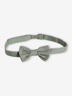 Garçon-Accessoires-Cravate, noeud papillon, ceinture-Noeud papillon uni garçon