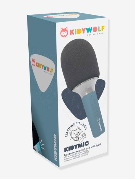 Micro karaoke Kidymic - KIDYWOLF blauw+groen+rozen - vertbaudet enfant 