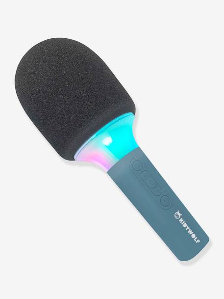 Micro karaoke Kidymic - KIDYWOLF blauw+groen+rozen - vertbaudet enfant 