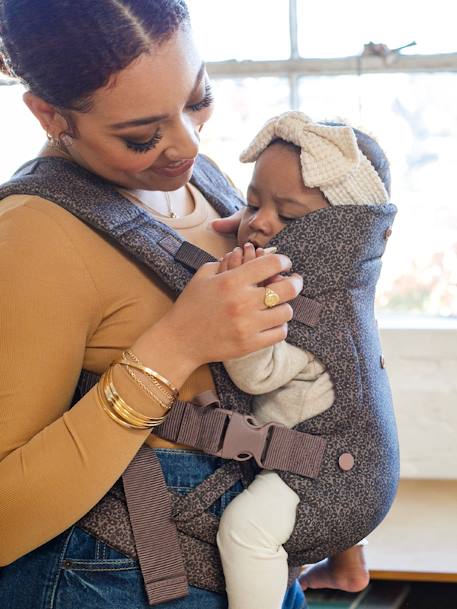 Flip 4-en-1 Porte-bébé Léopard - marron+noir - vertbaudet enfant 