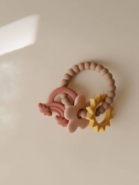 Anneau de dentition - bleu+rose - vertbaudet enfant 