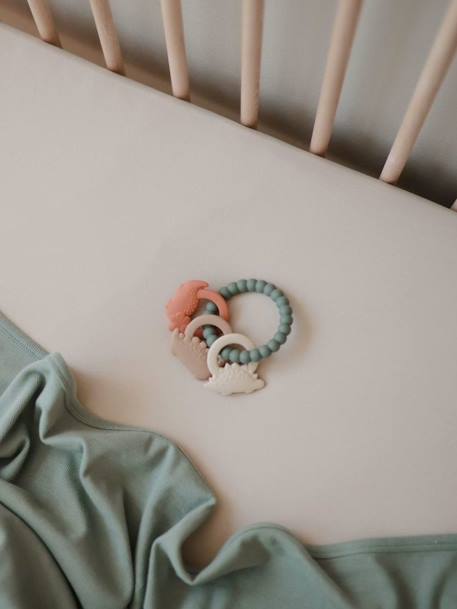 Anneau de dentition - bleu+rose+vert - vertbaudet enfant 