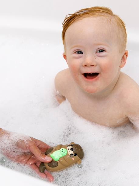 Thermomètre de bain lumineux Otarie - INFANTINO blanc - vertbaudet enfant 