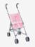 Poussette canne rose+vert sauge - vertbaudet enfant 