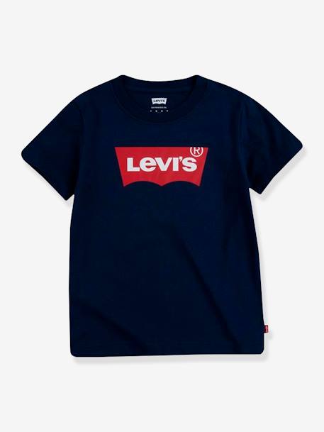 T-shirt Batwing garçon Levi's® blanc+bleu grisé - vertbaudet enfant 