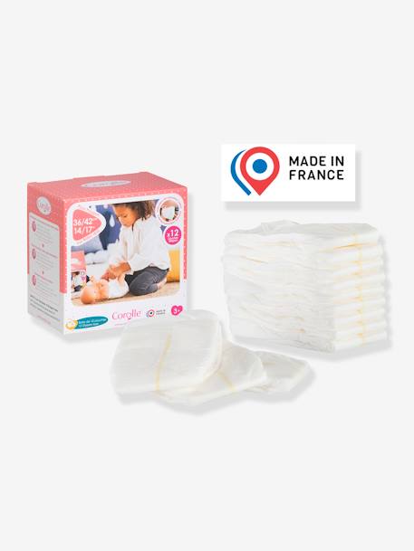 Boite de 12 couches - blanc - vertbaudet enfant 