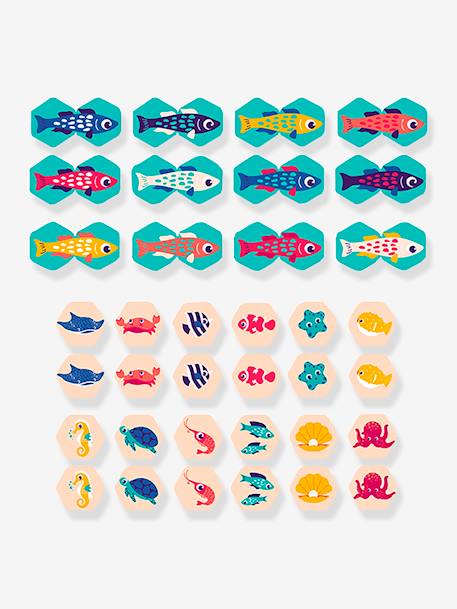Memory puzzle bain - bleu - vertbaudet enfant 