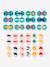 Memory puzzle bain - bleu - vertbaudet enfant 