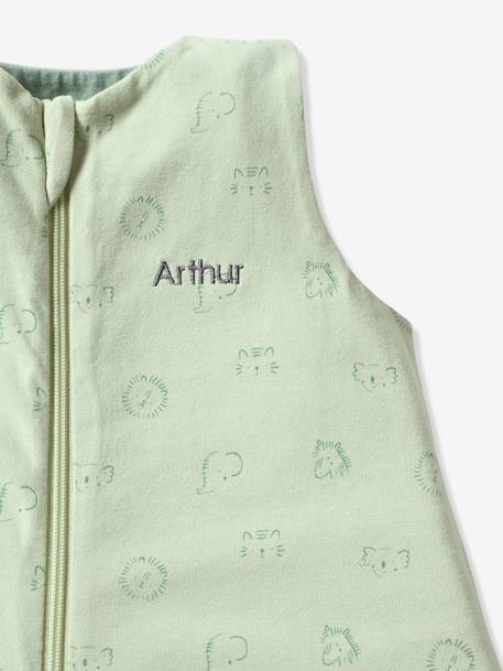 Gigoteuse été ouverture centrale personnalisable BALI jaune imprimé+rose imprimé+vert imprimé - vertbaudet enfant 