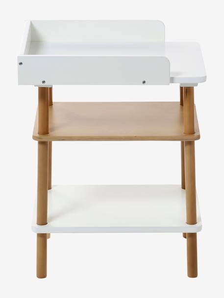 Table à langer poupée en bois FSC® blanc - vertbaudet enfant 