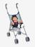 Poussette canne rose+vert sauge - vertbaudet enfant 