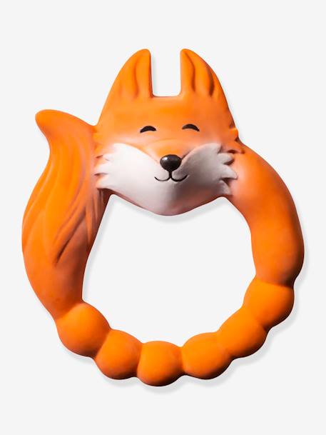 Anneau de dentition - blanc+bleu foncé+gris+orange - vertbaudet enfant 