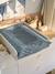 Matelas à langer personnalisable INDIA bleu imprimé - vertbaudet enfant 