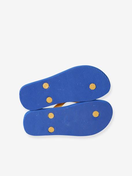Tongs imprimées enfant bleu imprimé - vertbaudet enfant 