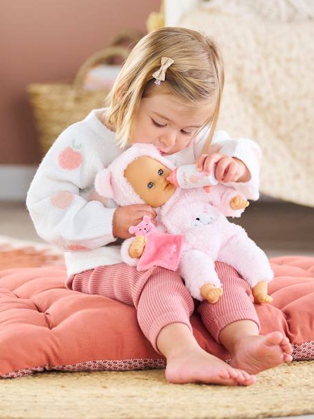 Poupon bébé câlin ourson d'amour - rose - vertbaudet enfant 
