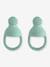 Lot de 2 sucettes grignoteuses - en silicone rose+VERT CLAIR UNI - vertbaudet enfant 