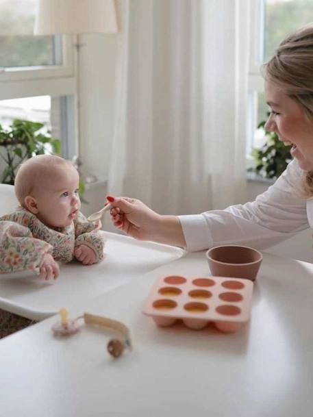 Cuillère d'apprentissage - beige+bleu - vertbaudet enfant 