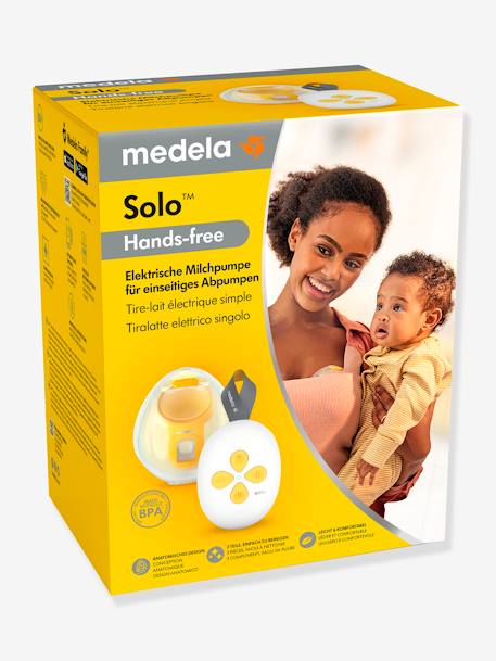 Tire-lait électrique simple Solo Hands Free jaune - vertbaudet enfant 