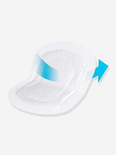 Boîte de 60 coussinets d'allaitement ultra-respirants blanc - vertbaudet enfant 